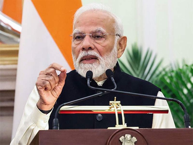 Image from: "Create history": PM Modi appeals to MPs for unanimous support of Women's Reservation Bill
