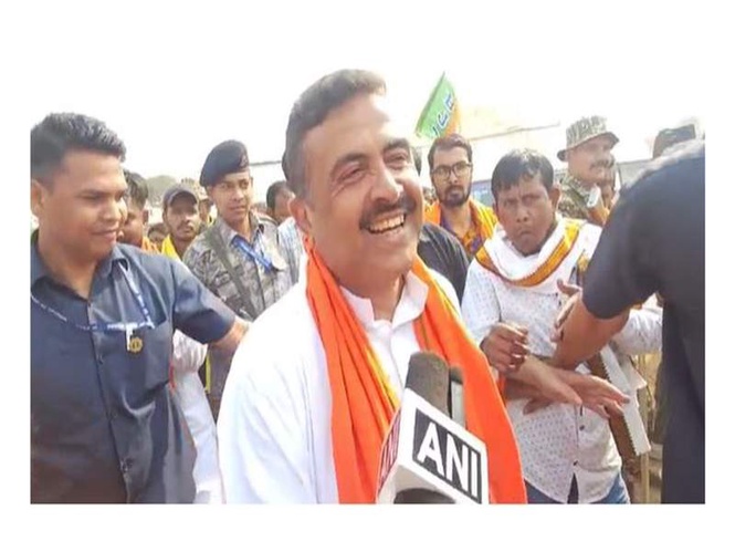 Image from: West Bengal: BJP's Suvendu Adhikari rejects Mamata's "division of Bengal" claim, calls delimitation constitutional
