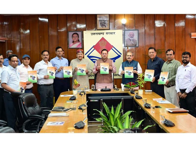 Image from: CM Dhami unveils 5-Year PWD master plan booklet for Uttarakhand development