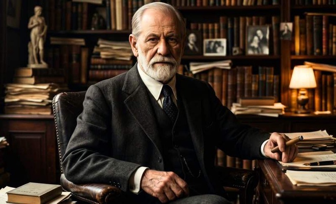 Image from: Sigmund Freud: “I Cannot Think of Any Need in Childhood as Strong as the Need for a Father’s Protection”