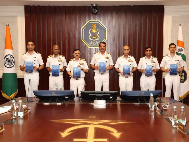 Image from: Naval Commanders' Conference 2026 concludes: Indian Navy unveils new maritime strategy amid global shifts