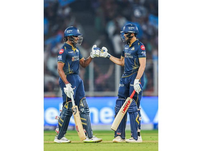 Image from: "Sai Sudharsan and Shubman Gill batted beautifully": KKR skipper Ajinkya Rahane