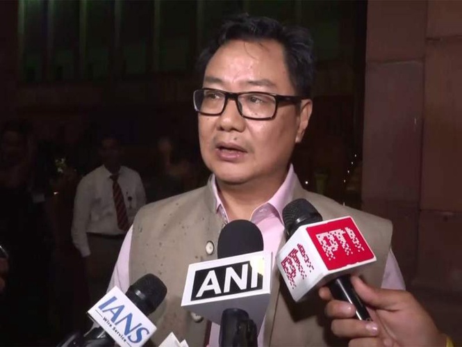 Image from: "Congress and its allies established that they are anti-women": Kiren Rijiju after Constitutional Amendment Bill defeat in LS
