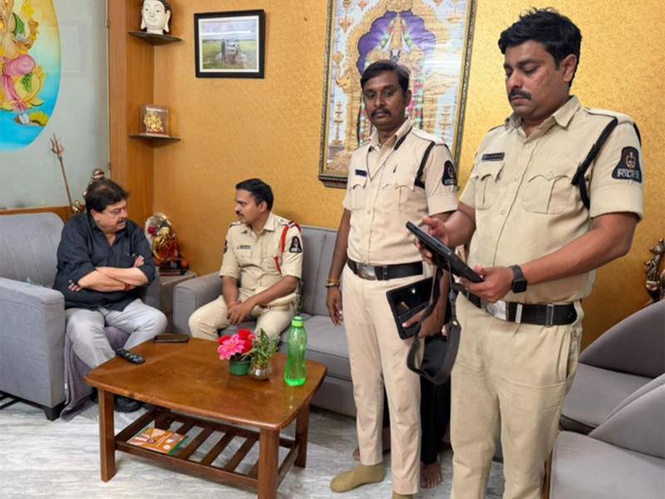Image from: Telangana BJP chief Ramchander Rao placed under house arrest ahead of protest over Women's Reservation Bill