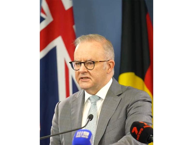 Image from: "Want to see Strait of Hormuz opened; no privatisation, no tolls": Australian PM Anthony Albanese