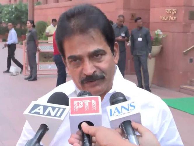Image from: "Their agenda to link delimitation with women's reservation failed": Congress MP KC Venugopal on Constitution (131st Amendment) Bill