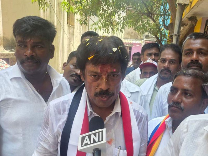 Image from: "People in Tamil Nadu are fed up with DMK govt": AIADMK's VN Ravi targets Stalin, slams Rahul Gandhi's visit