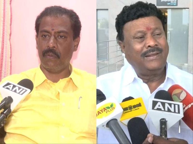 Image from: Tamil Nadu polls: AIADMK's Sreenivasan seeks hat-trick as DMK fields IP Senthil Kumar in Dindigul