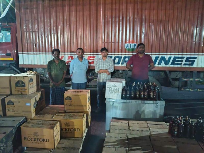 Image from: Army CSD liquor smuggling racket busted in Assam