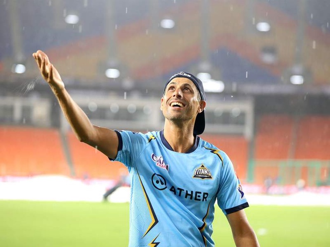 Image from: "Ashish Nehra is like a football coach": Harbhajan Singh lauds GT head coach
