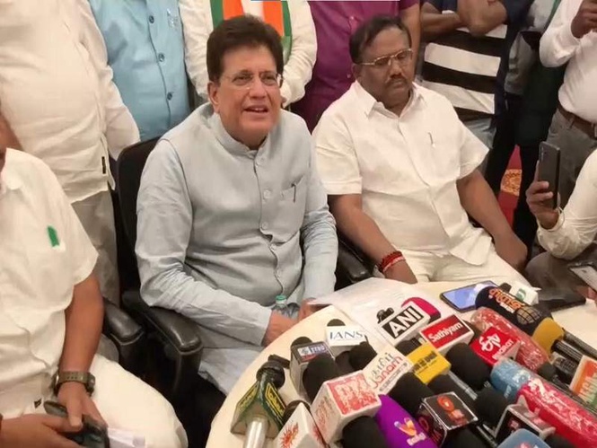 Image from: "Anti-women, anti-OBC": Piyush Goyal slams INDI alliance after Constitution (131st Amendment) Bill setback