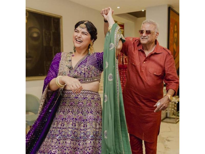 Image from: Boney Kapoor shares emotional post for 'darling' daughter Anshula ahead of her wedding to Rohan Thakkar