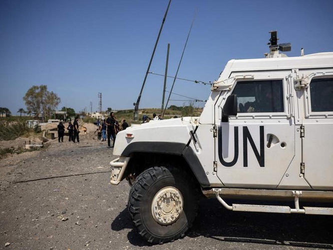 Image from: India condemns attack on French UN Peacekeepers in Lebanon; demands accountability