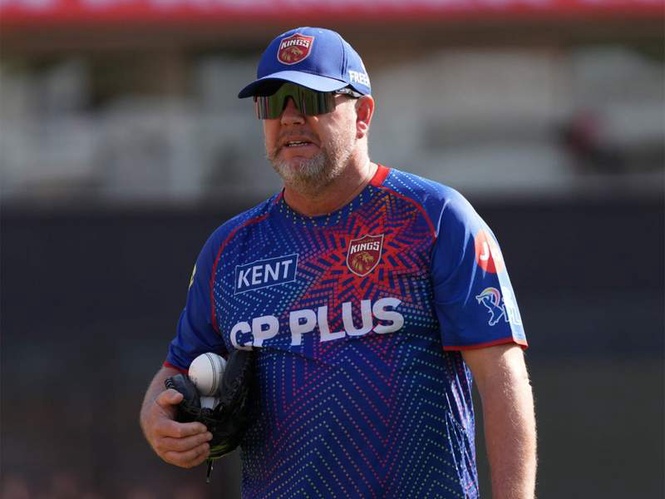 Image from: I've never seen an uncapped player do what he has done: PBKS fast bowling coach James Hopes is all praise for Priyansh Arya