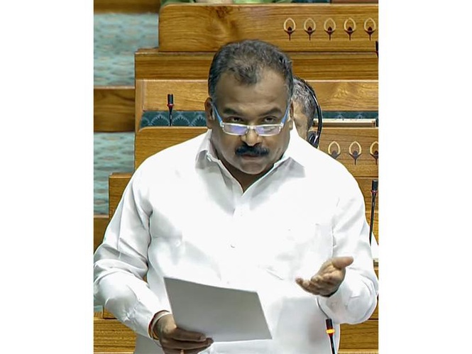 Image from: "Why this hesitation?": Manickam Tagore offers to give up seat, questions Modi-Shah on Women's Quota bill