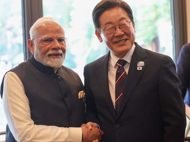 Image from: MEA shares glimpses of "special strategic" India-ROK ties ahead of S Korean President Lee Jae Myung's visit