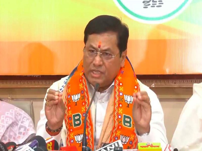Image from: "Congress, their allies will suffer for sin committed against women": Union Minister Sonowal after Constitution Amendment bill defeated in LS