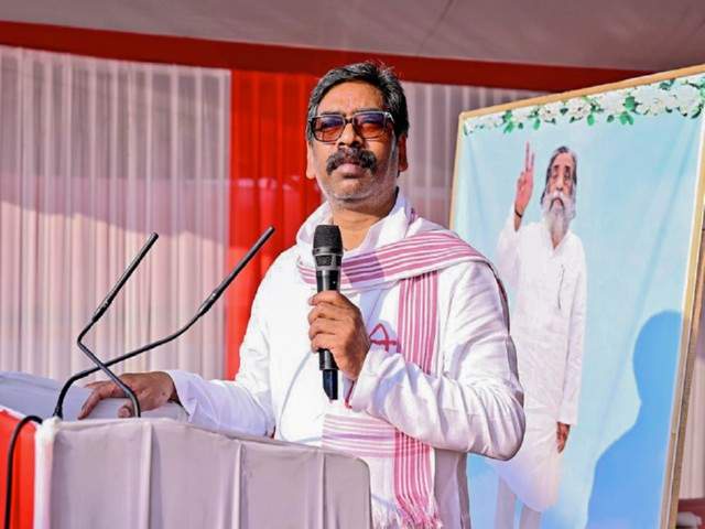 Image from: "Adivasi-Birodhi mindset": TMC alleges Hemant Soren denied permission to land in Jhargram amid PM Modi's Jhalmuri break