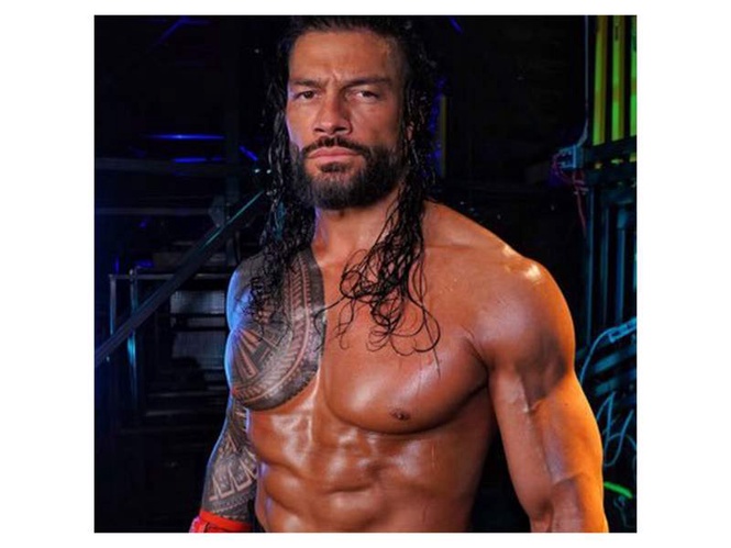 Image from: Wrestlemania 42, day 2: Roman beats Punk to capture WWE World Heavyweight title; Oba shocks Brock