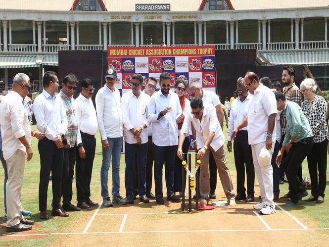Image from: MCA inaugurates Champions Trophy 2026 as key build-up to T20 Mumbai League