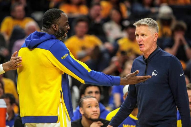 Image from: Draymond Green weighs in on Steve Kerr’s Warriors future with shock verdict