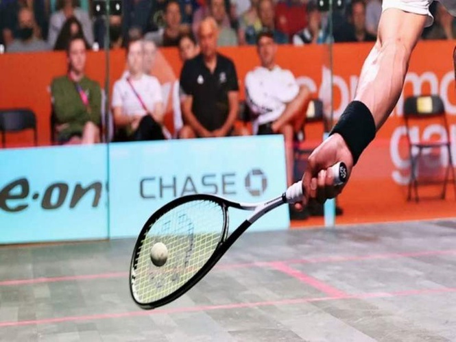 Image from: Suraj Kumar Chand wins men's Squash PSA Challenger title, Othman clinches women's crown