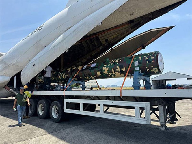 Image from: BrahMos in focus as Philippines readies to simulate missile strike in Ex-Balikatan with US