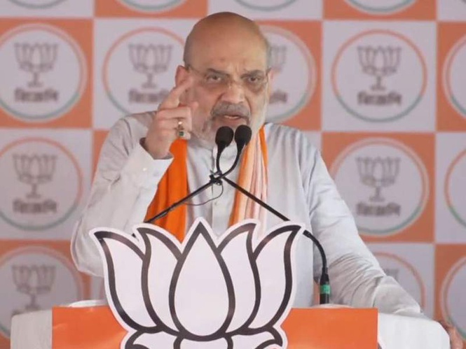 Image from: Amit Shah attacks TMC over Sandeshkhali, RG Kar cases; vows to "handpick every accused and put them behind bars"