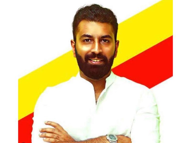 Image from: Former Youth Congress president Mohammed Haris Nalapad calls ED raids a political vendetta