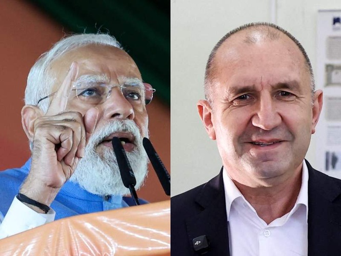 Image from: PM Modi congratulates Rumen Radev on victory in Bulgaria parliamentary polls, backs stronger India-Bulgaria ties