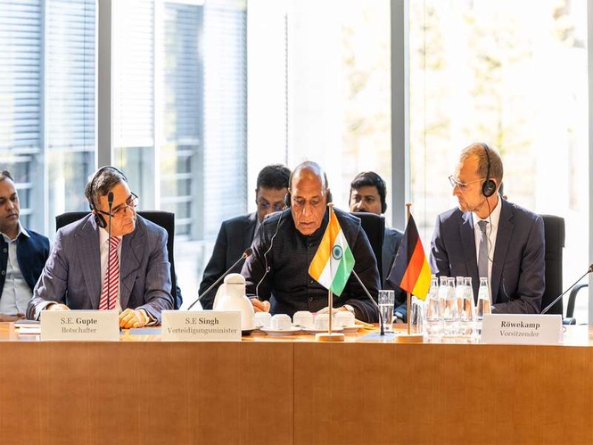Image from: "Direct implications on security, economic stability": Rajnath Singh on Strait of Hormuz disruptions