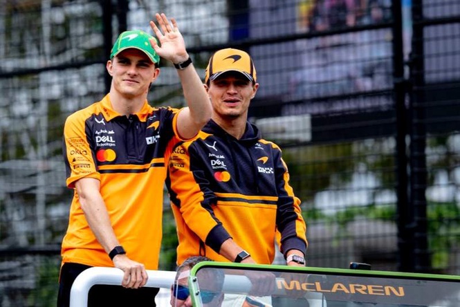 Image from: Lando Norris admits McLaren’s 2025 success is costing him and Oscar Piastri in 2026
