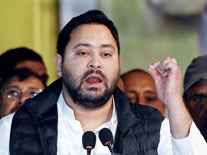 Image from: Bihar's "empty treasury" crisis: Tejashwi Yadav vows to dismantle "NDA syndicate", restore governance