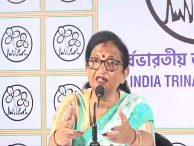 Image from: TMC's Chandrima Bhattacharya accuses BJP of bribery, data misuse over "Matrishakti Bharosa Card"