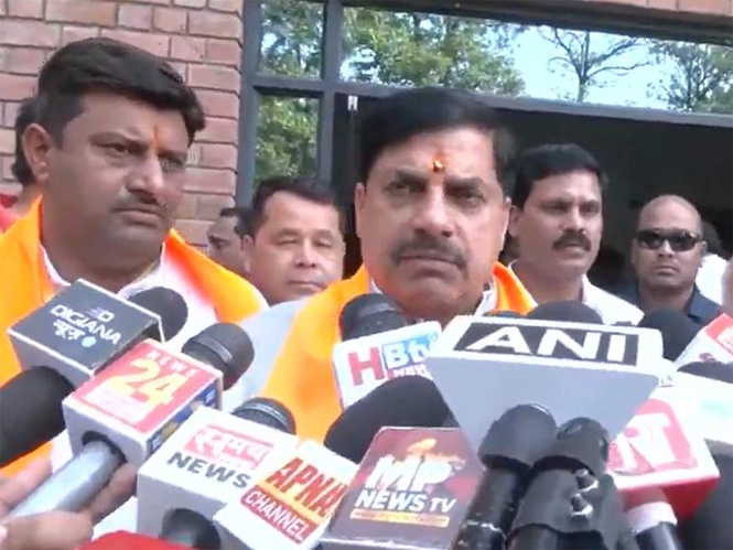 Image from: MP CM Mohan Yadav attends BJP training camp in Indore, highlights party's ideological strength