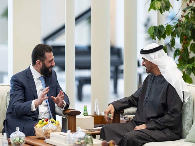 Image from: UAE and Syrian Presidents discuss bilateral relations and regional developments