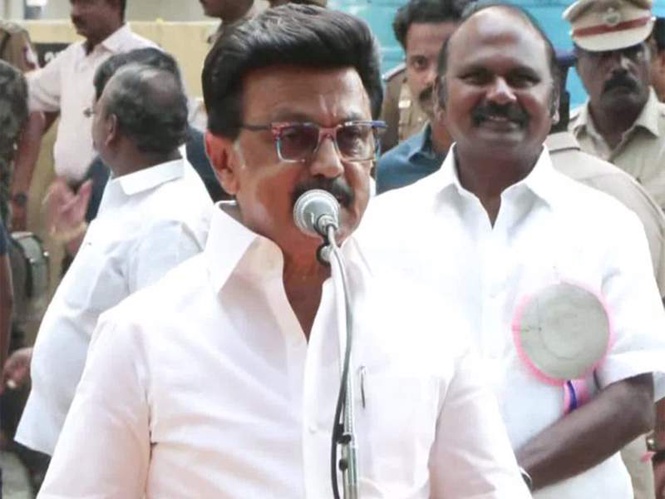 Image from: "Tamil Nadu will win": CM MK Stalin after casting his vote