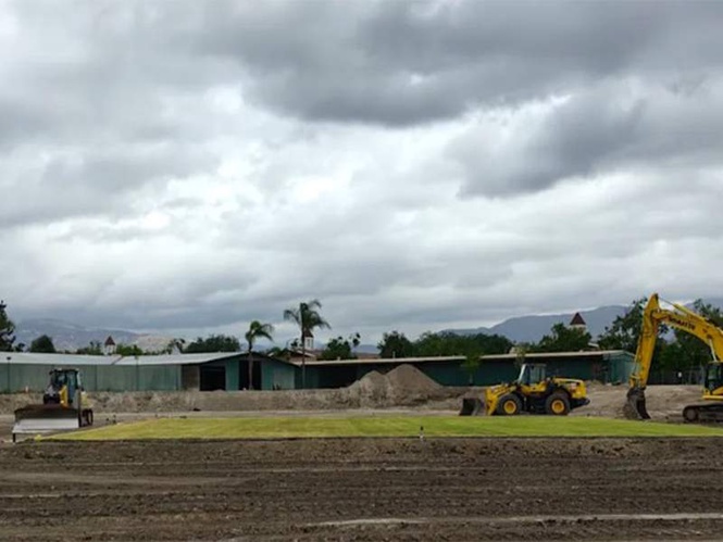 Image from: Cricket's Olympic comeback gains momentum as LA28 stadium construction begins in California