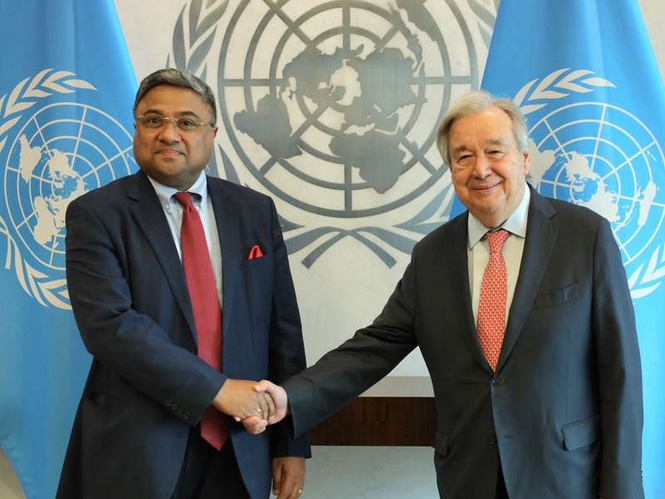 Image from: India reaffirms commitment to multilateralism in UN