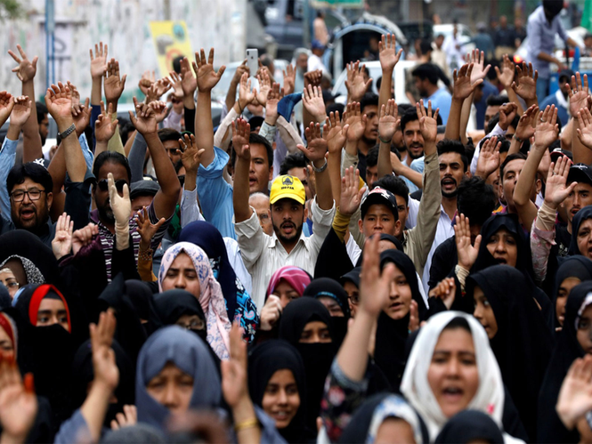 Image from: Alleged enforced disappearance of female student sparks protest in Quetta