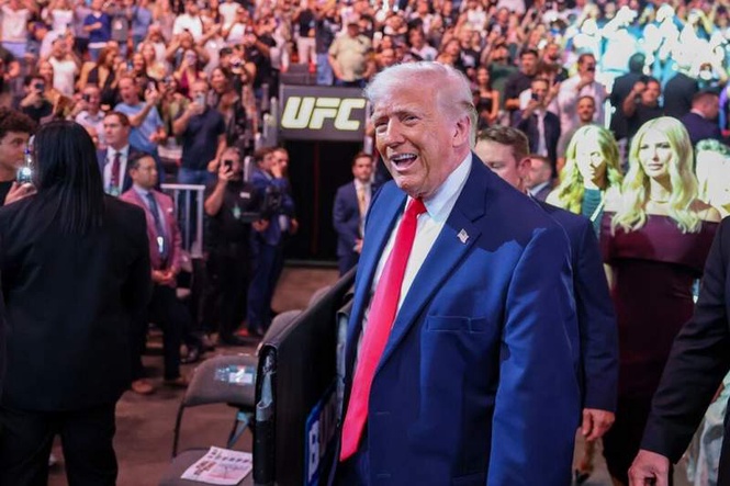 Image from: Joe Rogan shares what Donald Trump said to him during their chat at UFC 327