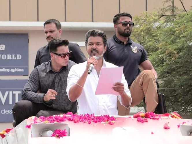Image from: "Pinnacle historical event in history of Tamil Nadu politics": TVK chief Vijay on 85.1% voter turnout in Assembly polls