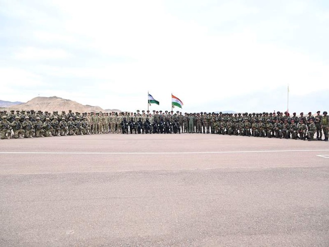 Image from: 7th edition of  India-Uzbekistan Joint Military Exercise culminates in Namangan