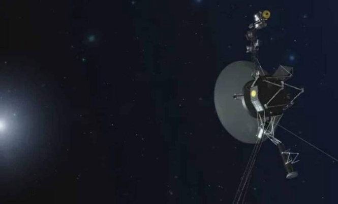 Image from: After 50 Years in Space, Voyager 1 Becomes the First Human-Made Object to Travel One Full Light-Day from Earth
