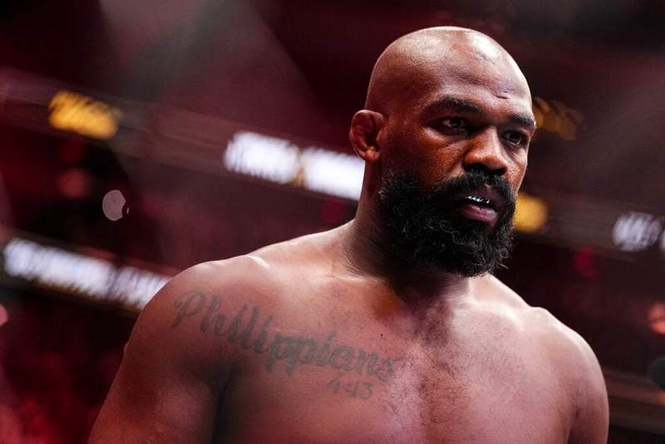 Image from: Jon Jones responds after Kamaru Usman backs Brock Lesnar to beat him in wrestling