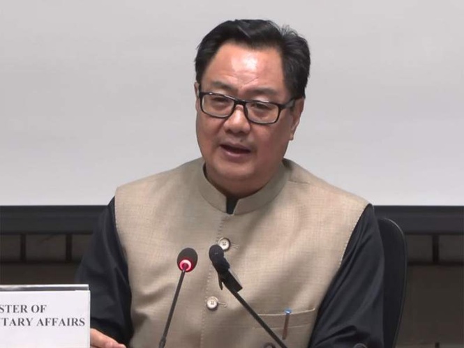Image from: "Why are you troubling MPs?": Kiren Rijiju hits back at Jairam Ramesh after Opposition MPs sign notice seeking removal of CEC Gyanesh Kumar