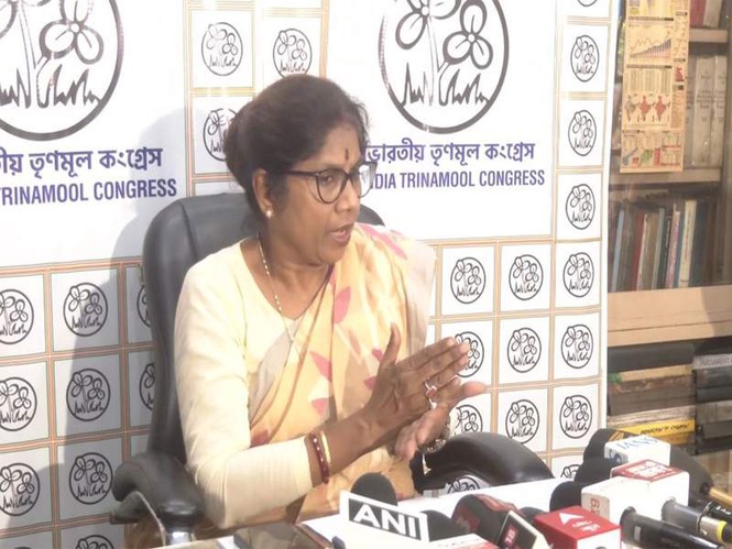 Image from: "What example are they showing in Delhi...?": TMC's Shashi Panja targets Amit Shah over 'women's safety' remark in West Bengal