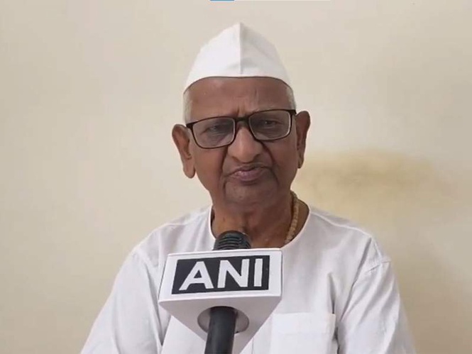 Image from: "Changing political parties for selfish needs is not right thing": Anna Hazare on Raghav Chadha's break-up with AAP