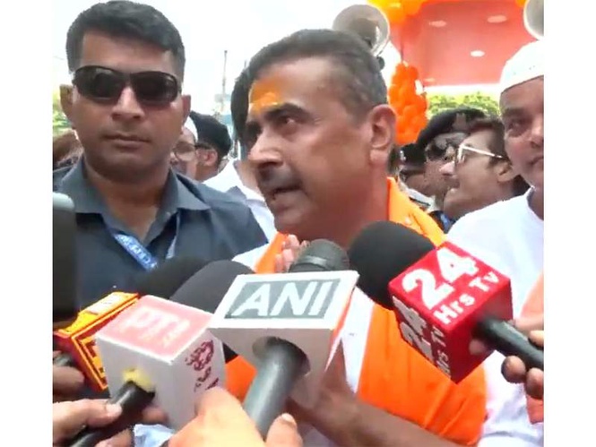 Image from: "TMC will be wiped out this time": BJP's Suvendu Adhikari attacks Mamata Banerjee