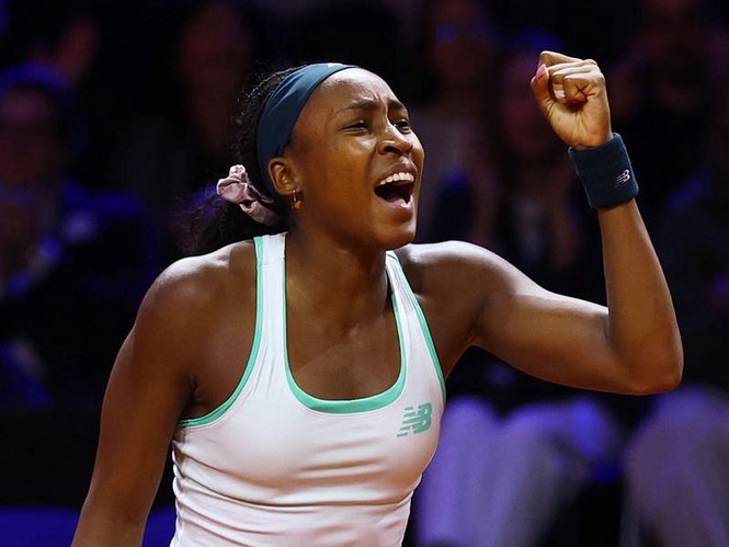 Image from: Madrid Open 2026: Coco Gauff dominates Jeanjean to reach third round